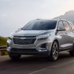 2023 Chevrolet equinox on the road